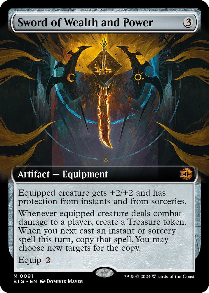 Sword of Wealth and Power (Extended Art) (91) [The Big Score]