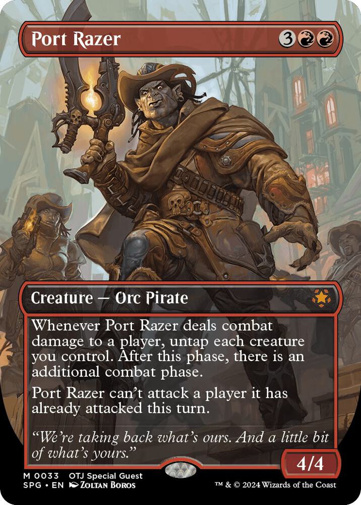 Port Razer (Borderless) (33) [Special Guests]