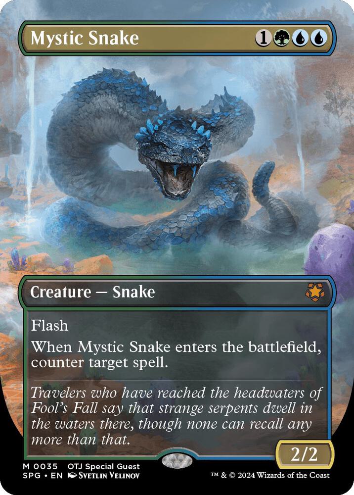 Mystic Snake (Borderless) (35) [Special Guests]