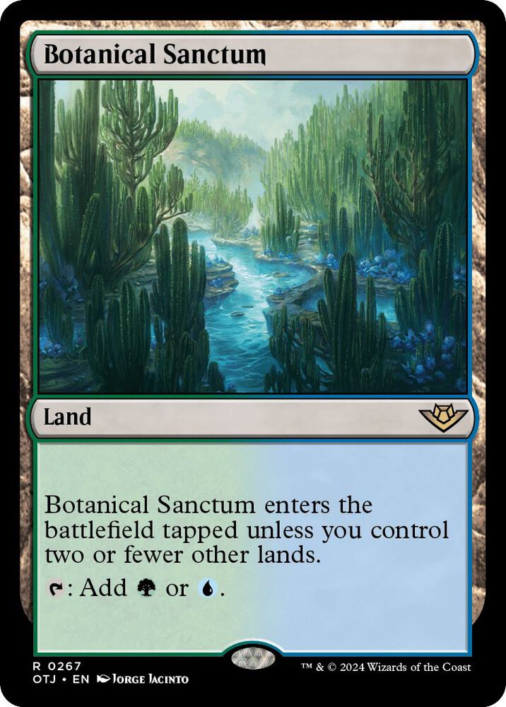 Botanical Sanctum (267) [Outlaws of Thunder Junction]
