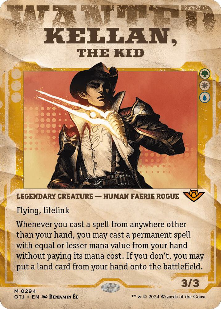 Kellan, the Kid (Showcase) (294) [Outlaws of Thunder Junction]