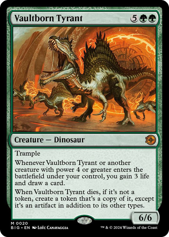 Vaultborn Tyrant (20) [The Big Score]
