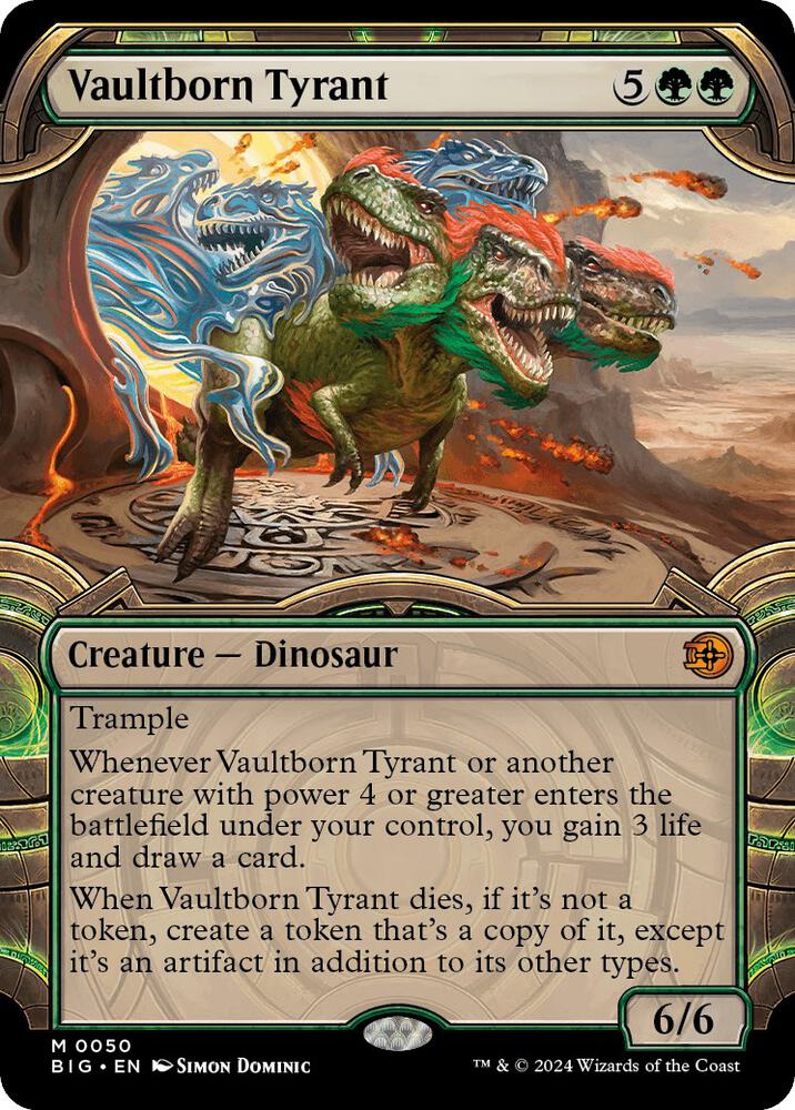 Vaultborn Tyrant (Showcase) (50) [The Big Score]