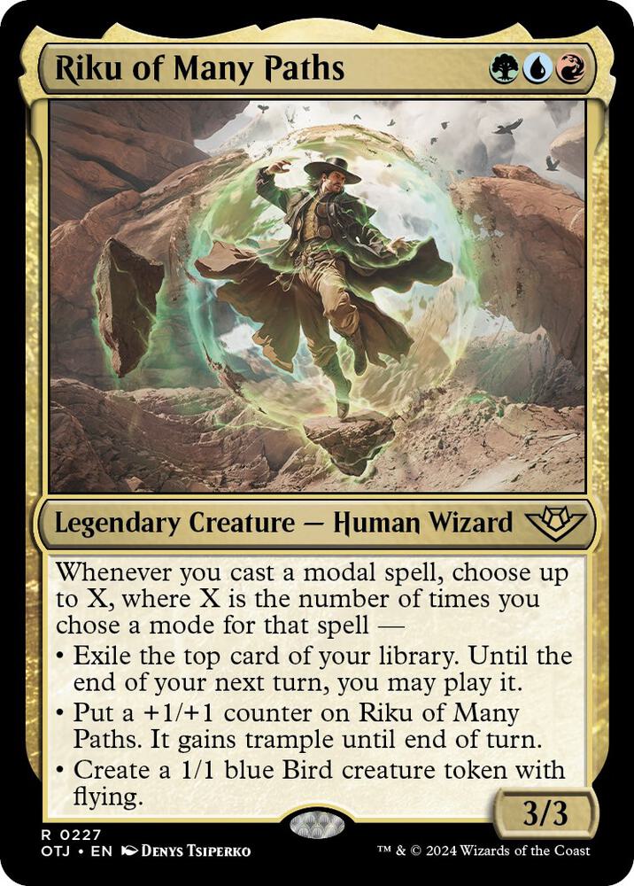 Riku of Many Paths (227) [Outlaws of Thunder Junction]