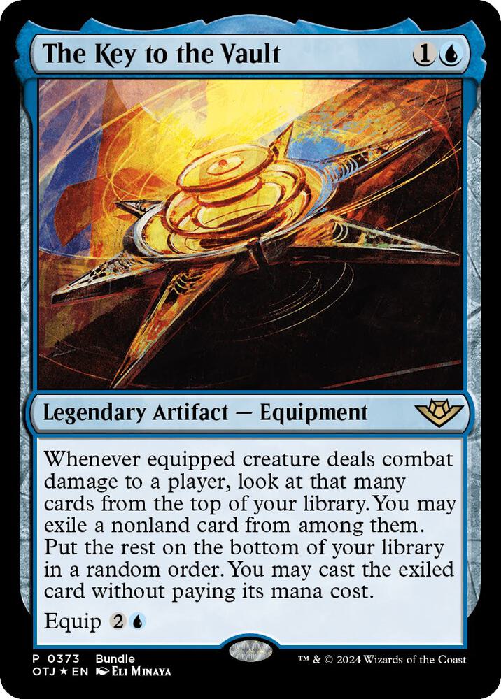 The Key to the Vault (OTJ Bundle) (373) [Unique and Miscellaneous Promos]