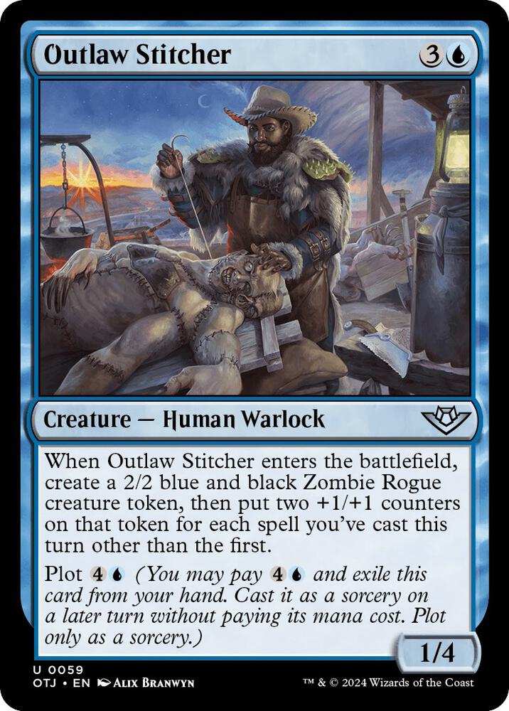 Outlaw Stitcher (59) [Outlaws of Thunder Junction]