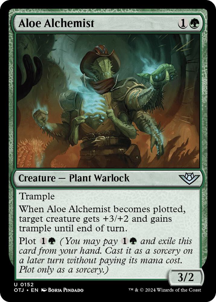 Aloe Alchemist (152) [Outlaws of Thunder Junction]