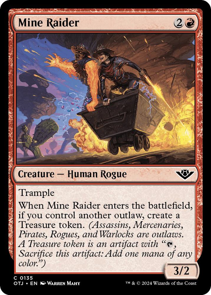 Mine Raider (135) [Outlaws of Thunder Junction]