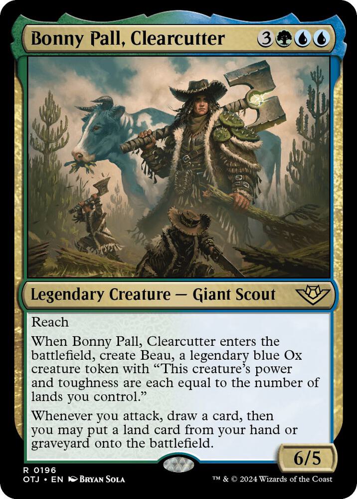 Bonny Pall, Clearcutter (196) [Outlaws of Thunder Junction]