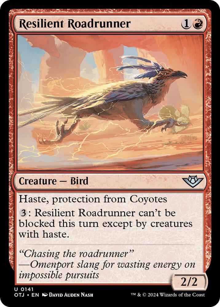 Resilient Roadrunner (141) [Outlaws of Thunder Junction]