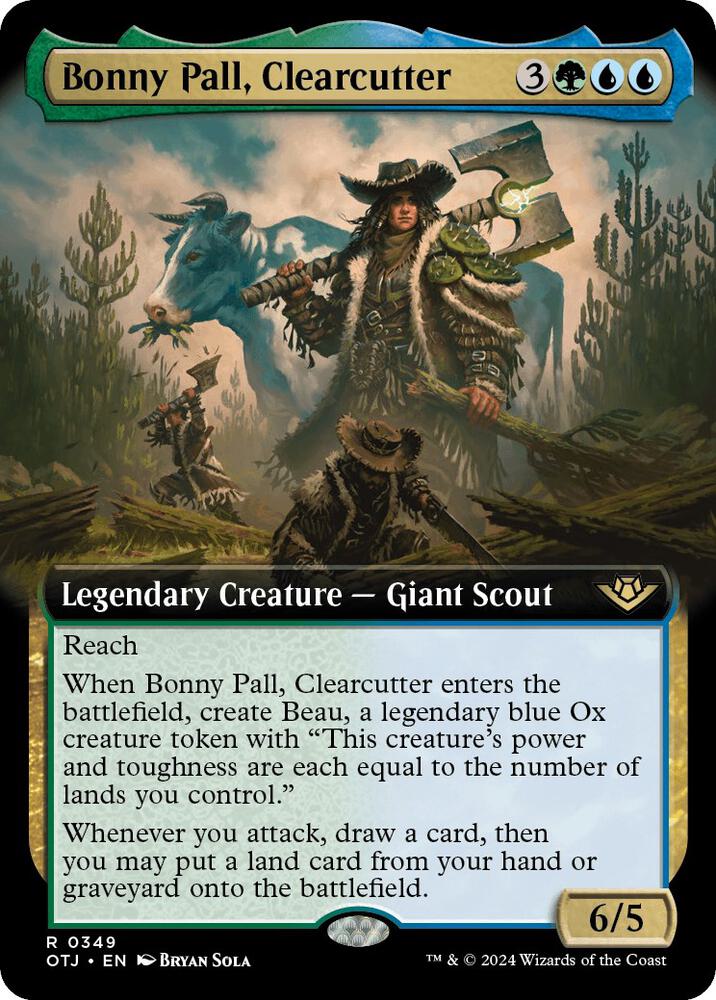 Bonny Pall, Clearcutter (Extended Art) (349) [Outlaws of Thunder Junction]