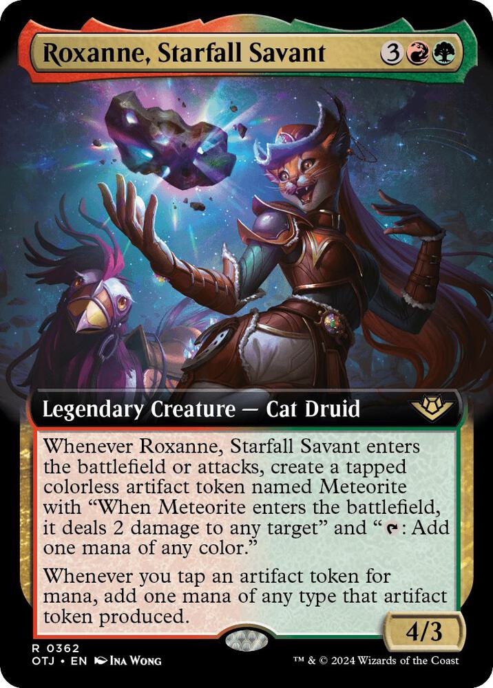 Roxanne, Starfall Savant (Extended Art) (362) [Outlaws of Thunder Junction]