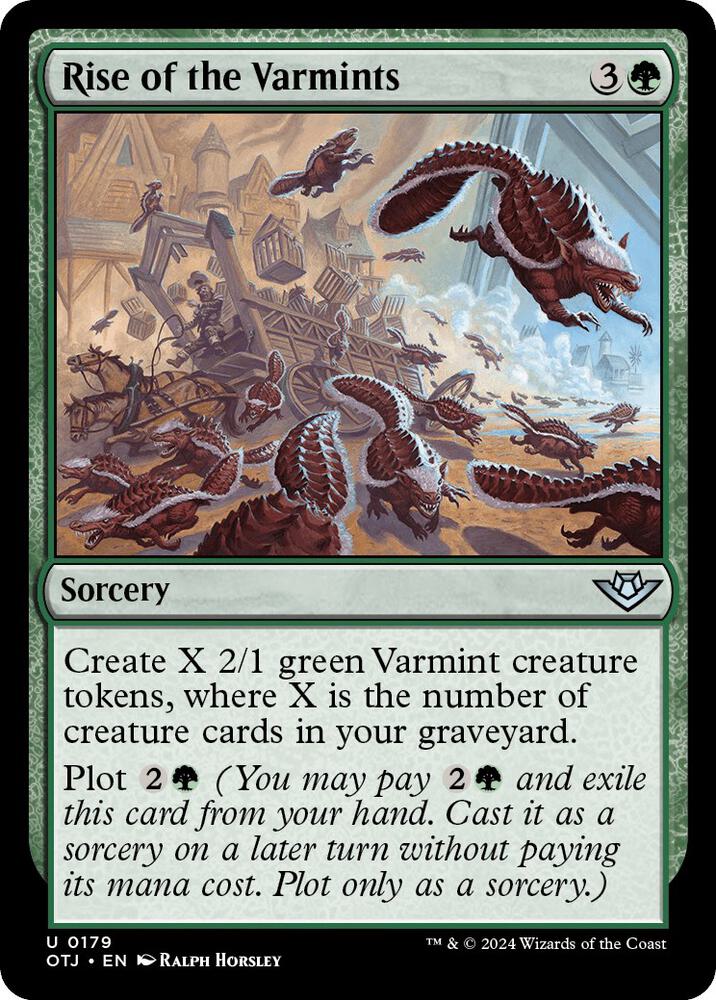 Rise of the Varmints (179) [Outlaws of Thunder Junction]