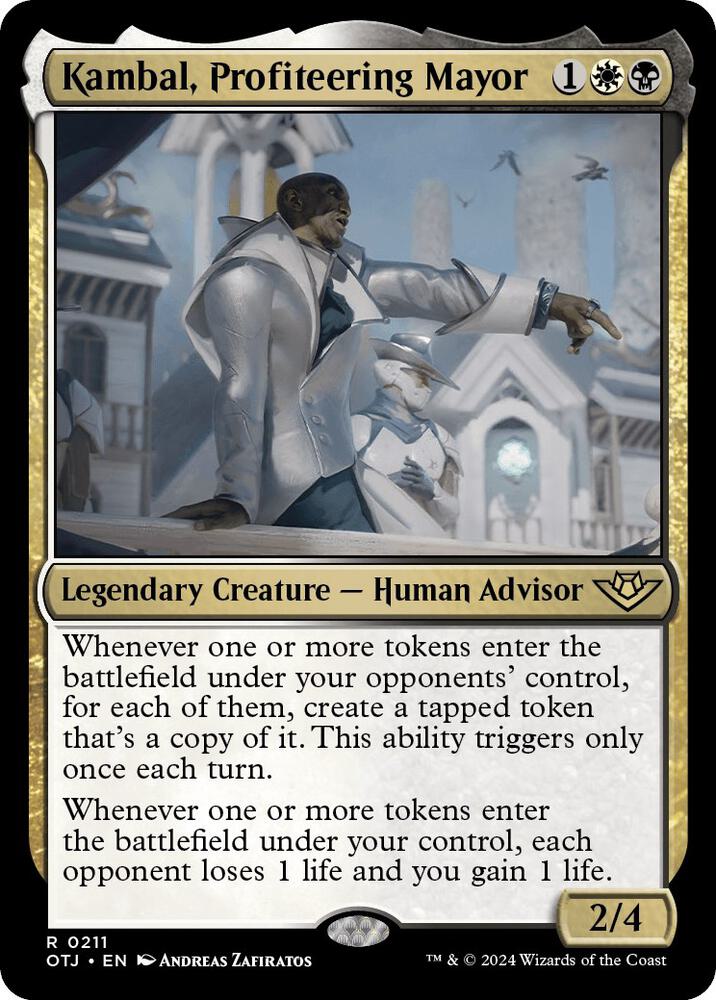 Kambal, Profiteering Mayor (211) [Outlaws of Thunder Junction]