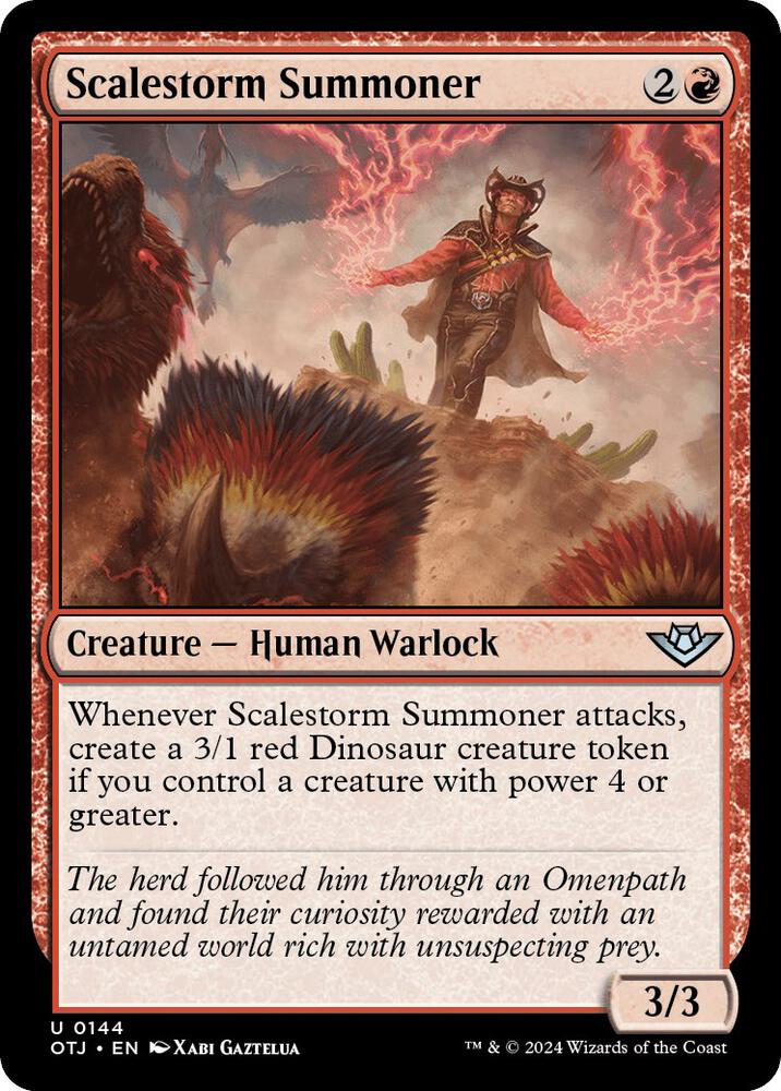 Scalestorm Summoner (144) [Outlaws of Thunder Junction]