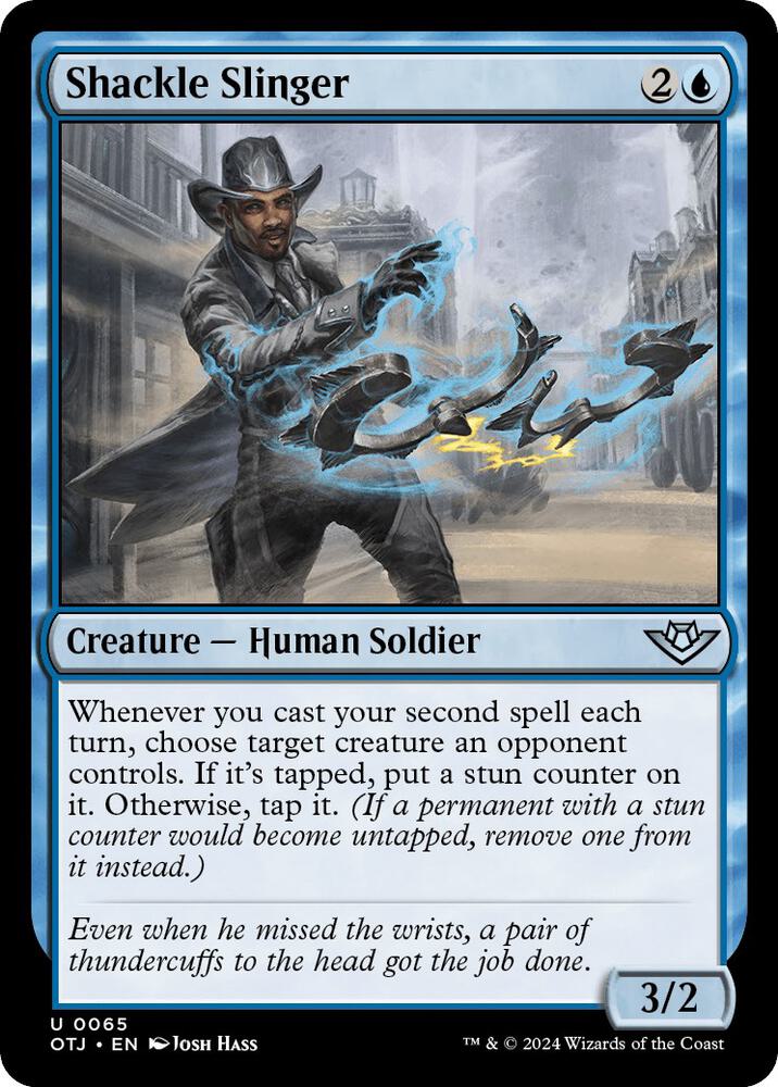 Shackle Slinger (65) [Outlaws of Thunder Junction]