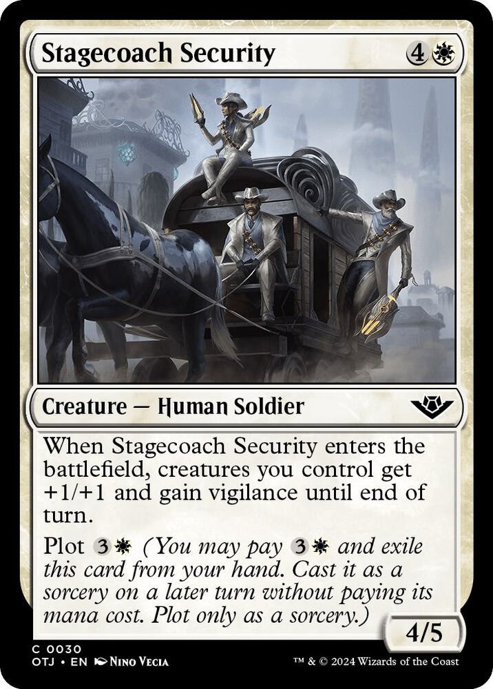 Stagecoach Security (30) [Outlaws of Thunder Junction]