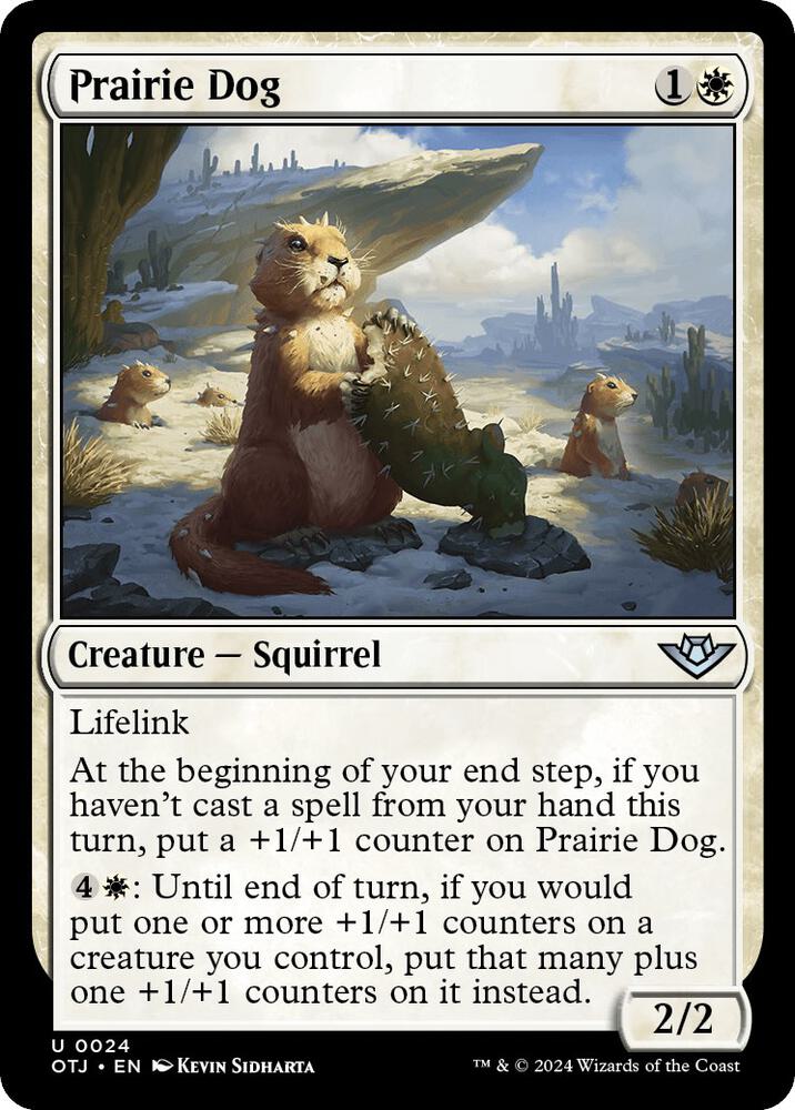 Prairie Dog (24) [Outlaws of Thunder Junction]