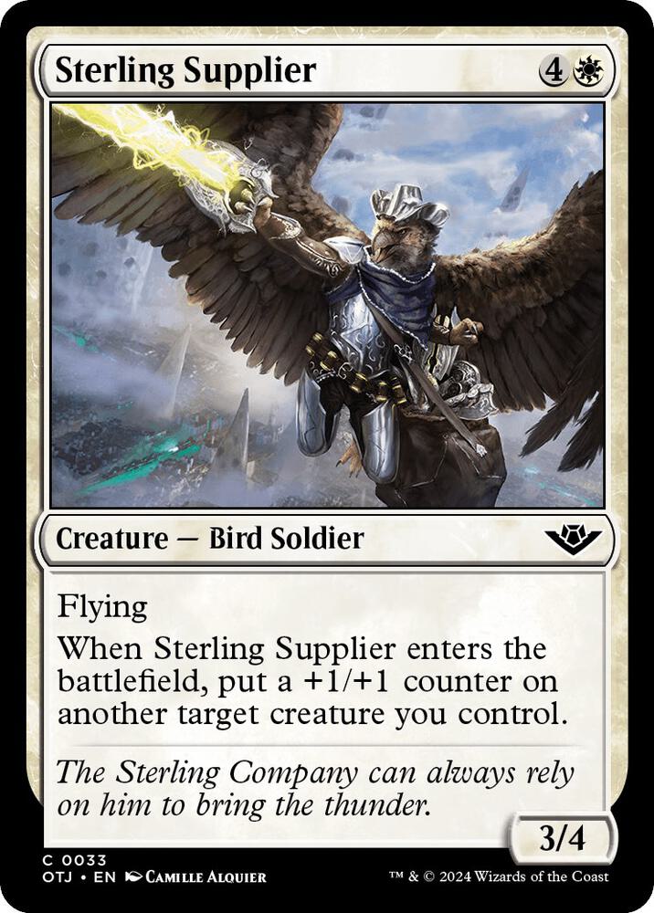 Sterling Supplier (33) [Outlaws of Thunder Junction]
