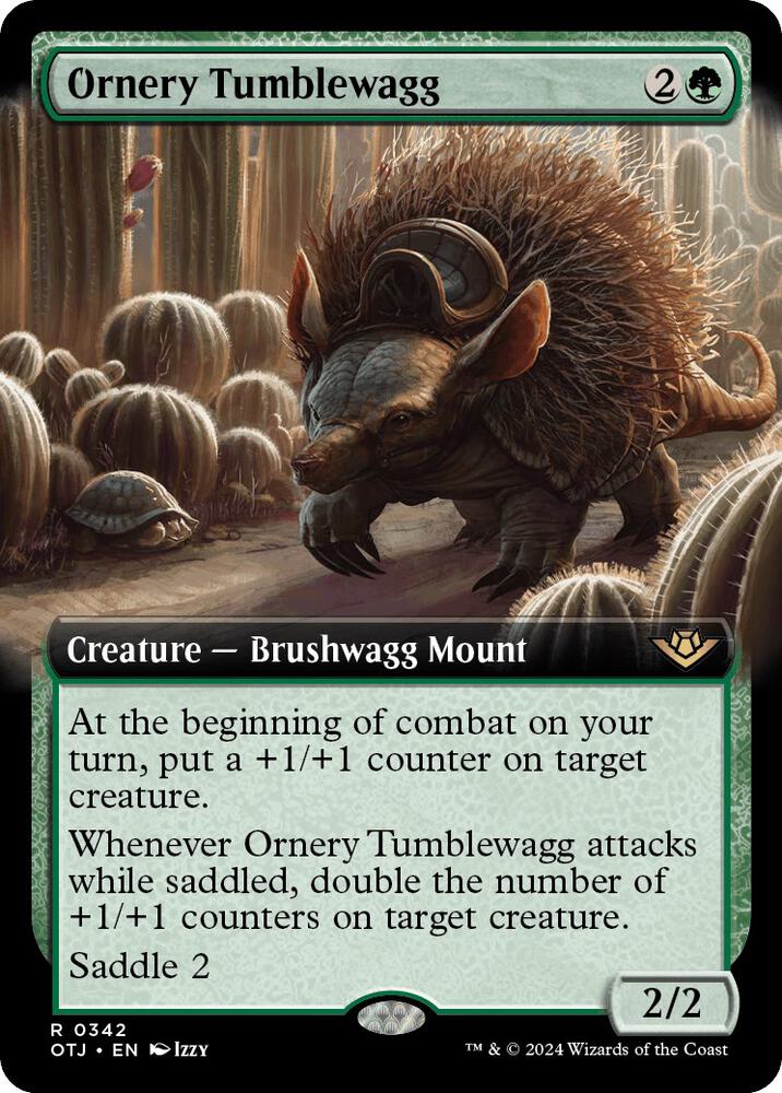 Ornery Tumblewagg (Extended Art) (342) [Outlaws of Thunder Junction]