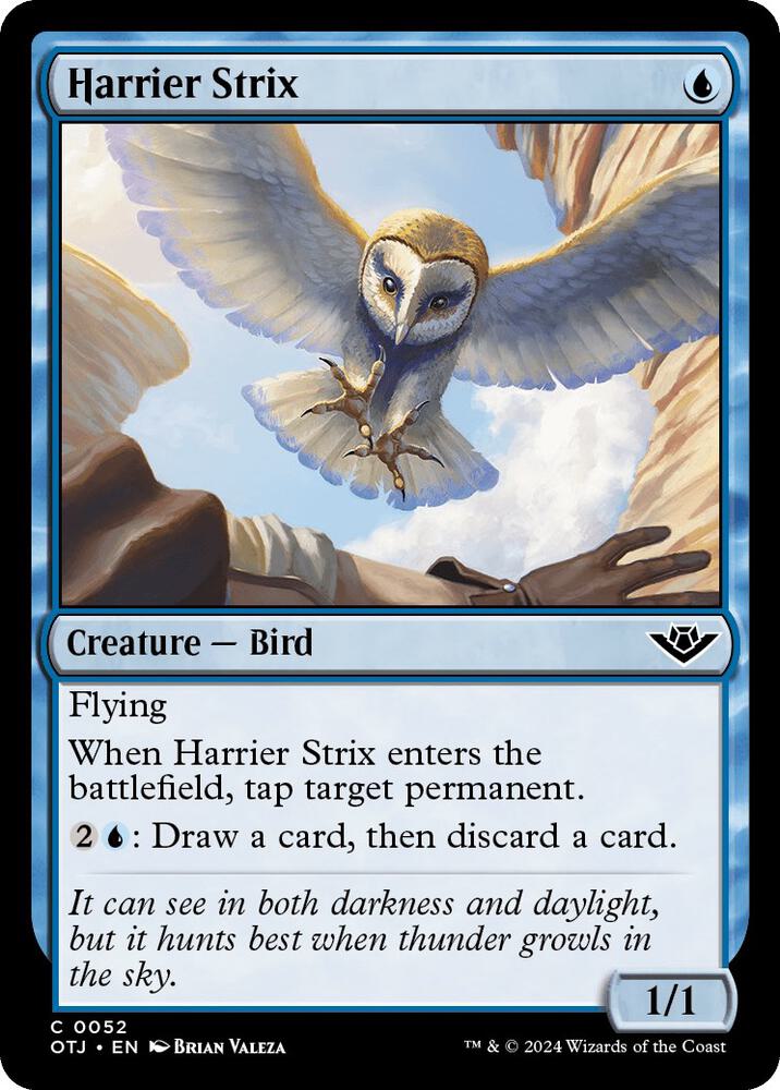 Harrier Strix (52) [Outlaws of Thunder Junction]