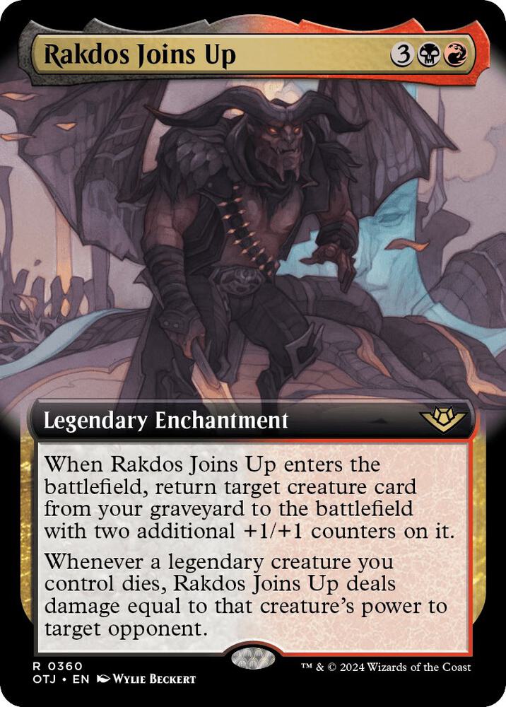 Rakdos Joins Up (Extended Art) (360) [Outlaws of Thunder Junction]