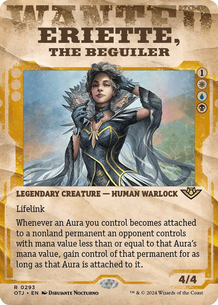 Eriette, the Beguiler (Showcase) (293) [Outlaws of Thunder Junction]