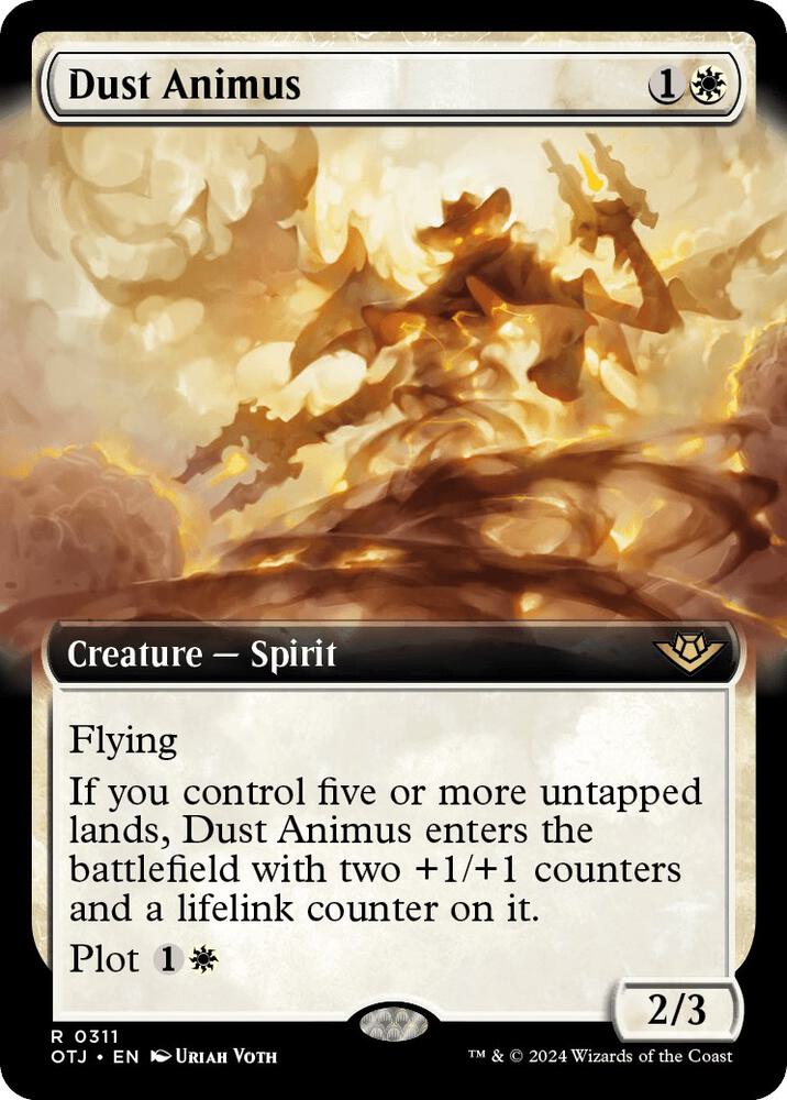 Dust Animus (Extended Art) (311) [Outlaws of Thunder Junction]