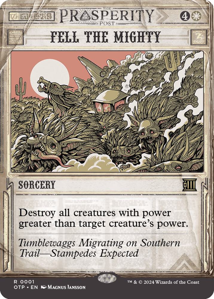 Fell the Mighty (1) [Breaking News]