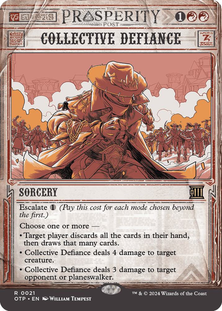 Collective Defiance (21) [Breaking News]
