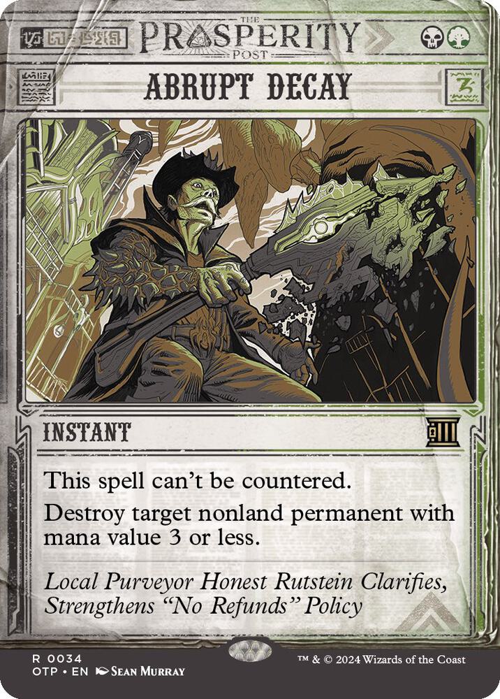 Abrupt Decay (34) [Breaking News]