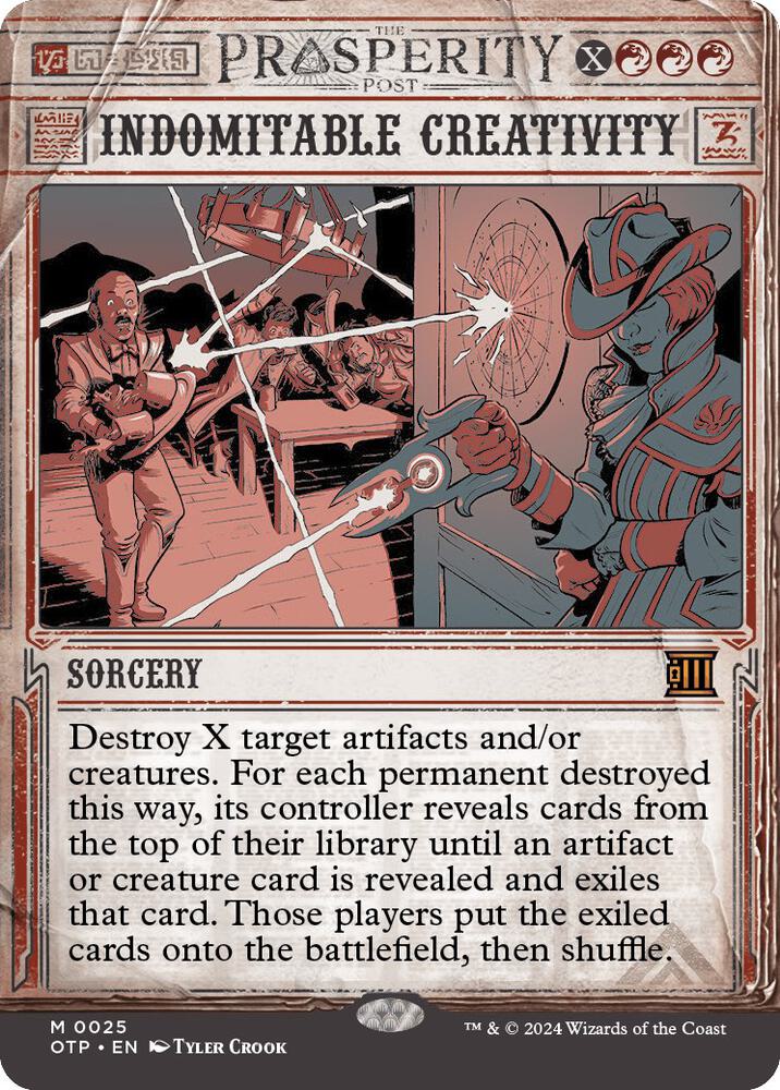 Indomitable Creativity (25) [Breaking News]