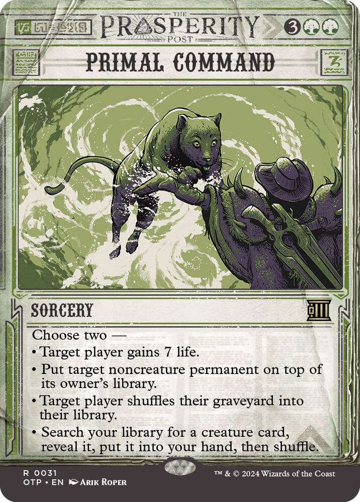 Primal Command (31) [Breaking News]