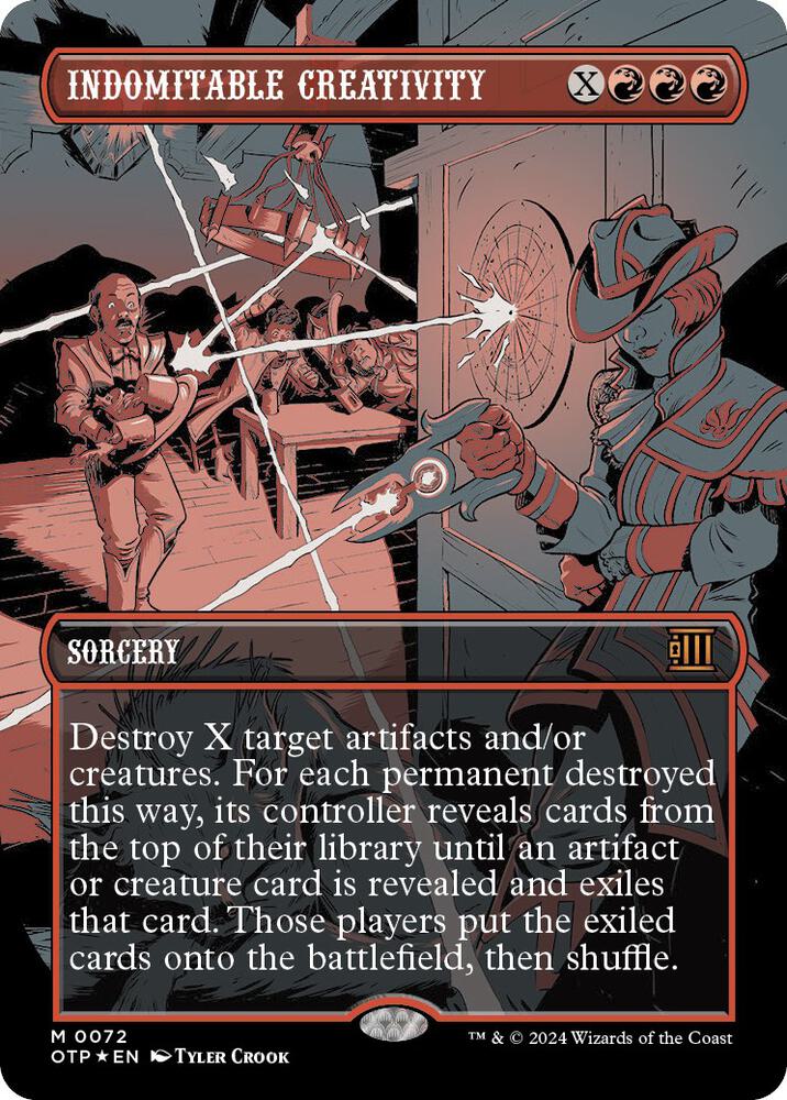Indomitable Creativity (Textured Foil) (72) [Breaking News]