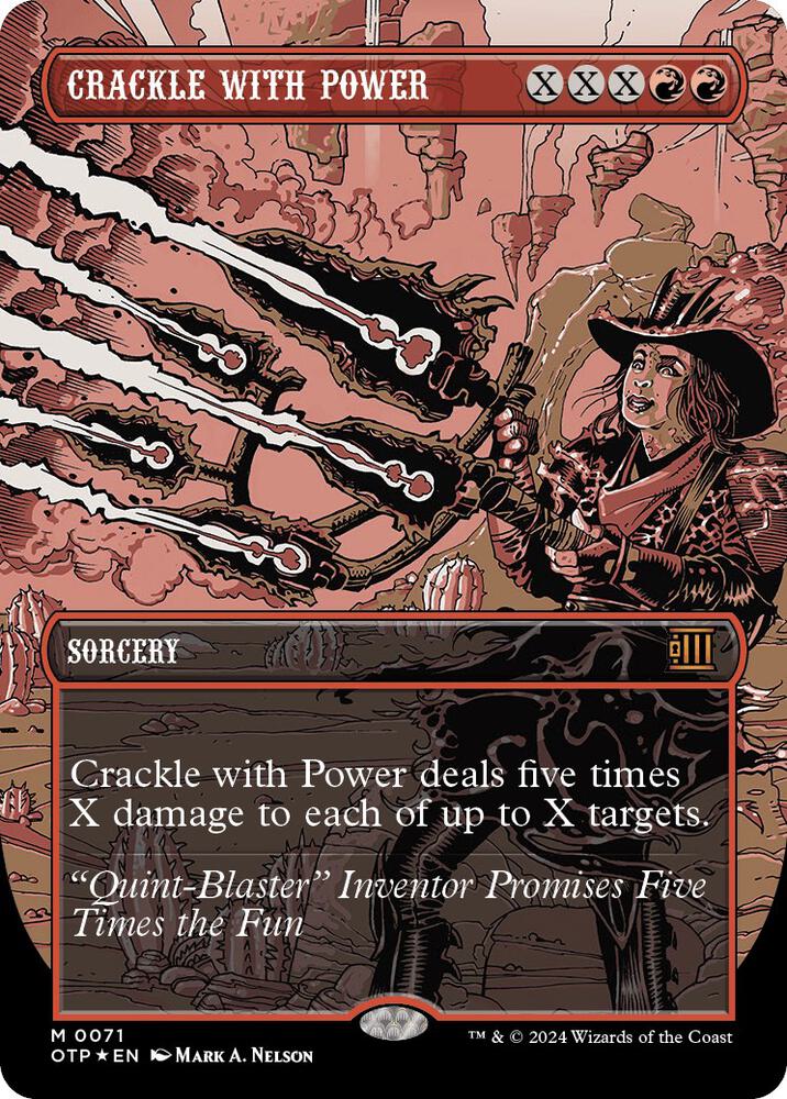 Crackle with Power (Textured Foil) (71) [Breaking News]