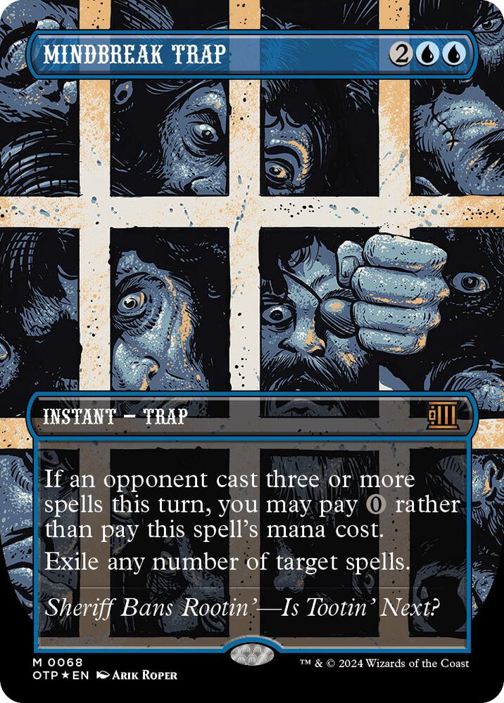 Mindbreak Trap (Textured Foil) (68) [Breaking News]