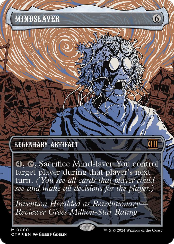 Mindslaver (Textured Foil) (80) [Breaking News]