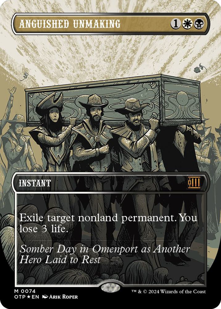 Anguished Unmaking (Textured Foil) (74) [Breaking News]