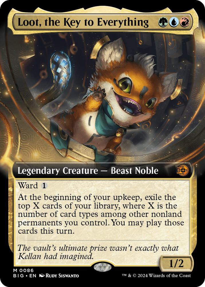 Loot, the Key to Everything (Extended Art) (86) [The Big Score]
