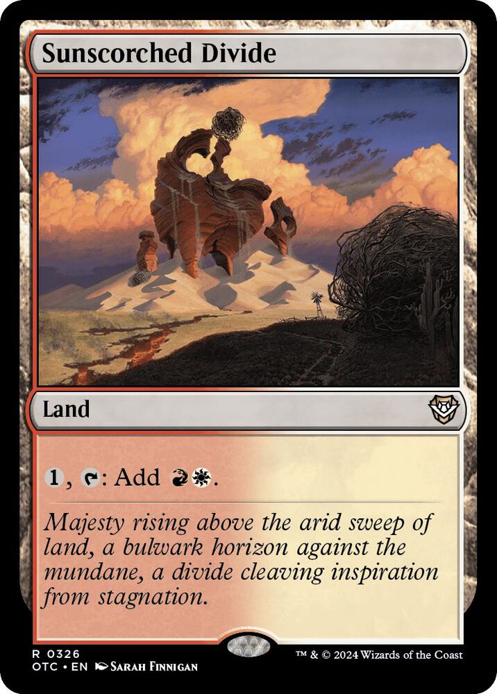 Sunscorched Divide (326) [Outlaws of Thunder Junction Commander]