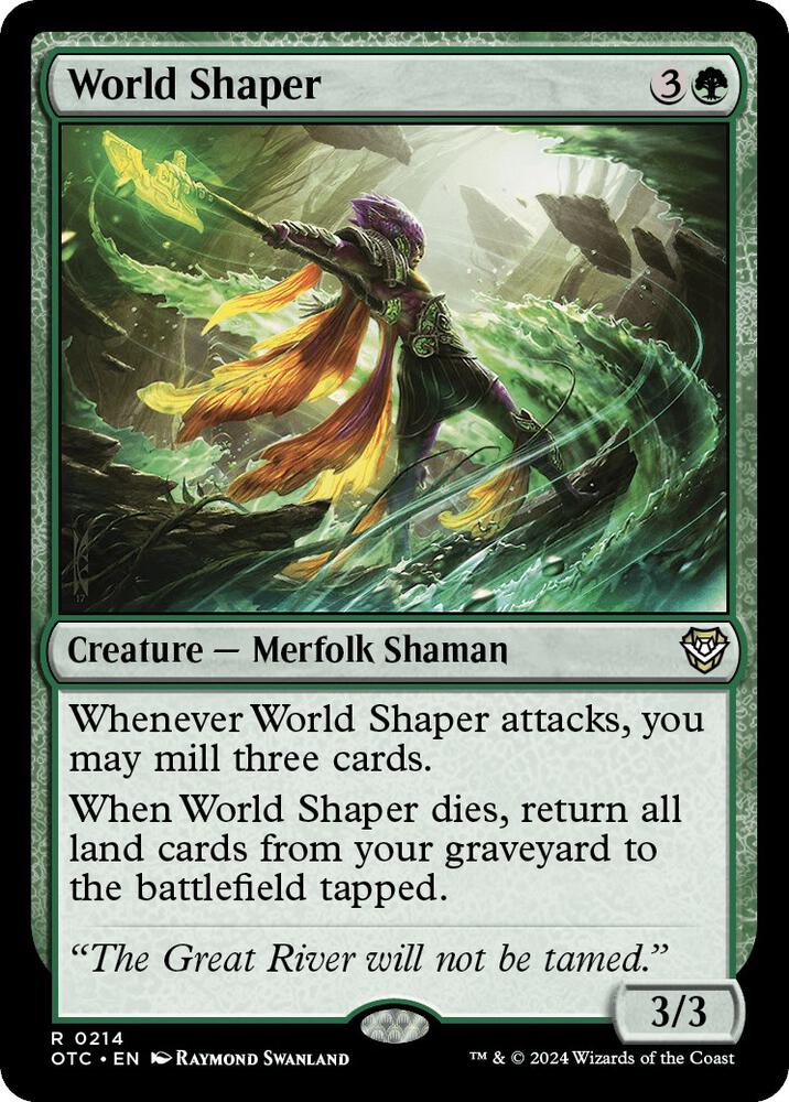 World Shaper (214) [Outlaws of Thunder Junction Commander]