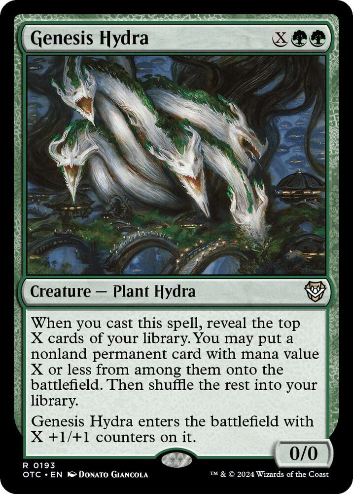 Genesis Hydra (193) [Outlaws of Thunder Junction Commander]