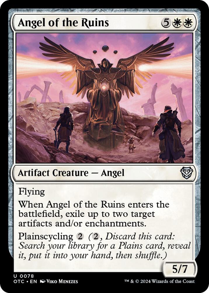 Angel of the Ruins (78) [Outlaws of Thunder Junction Commander]