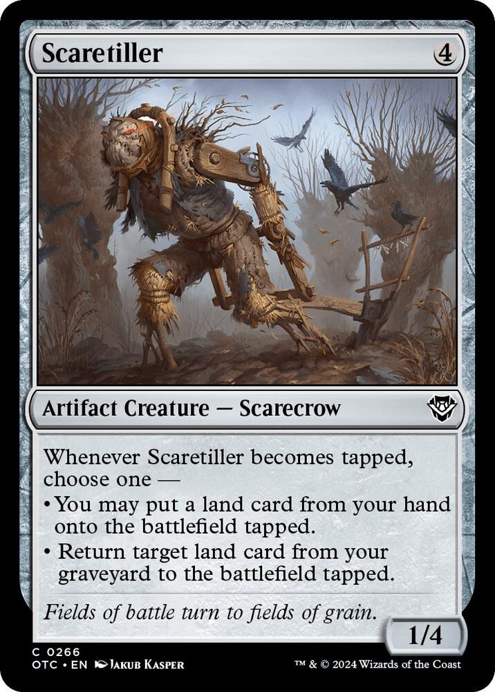 Scaretiller (266) [Outlaws of Thunder Junction Commander]