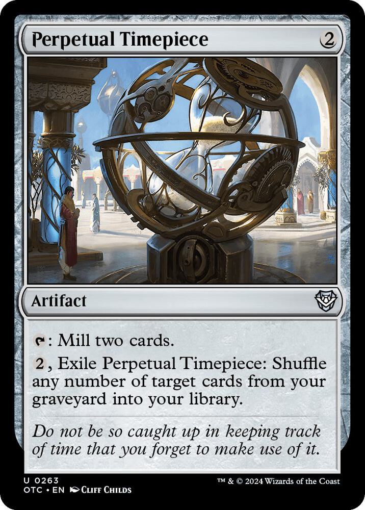 Perpetual Timepiece (263) [Outlaws of Thunder Junction Commander]