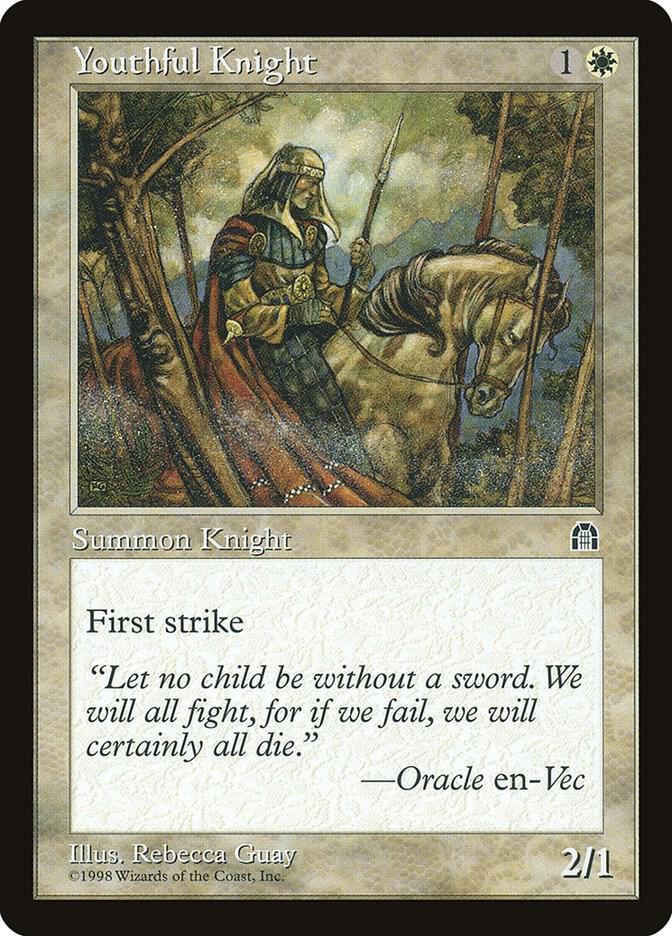 Youthful Knight (25) [Stronghold]