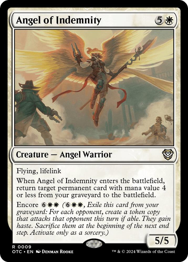 Angel of Indemnity (9) [Outlaws of Thunder Junction Commander]