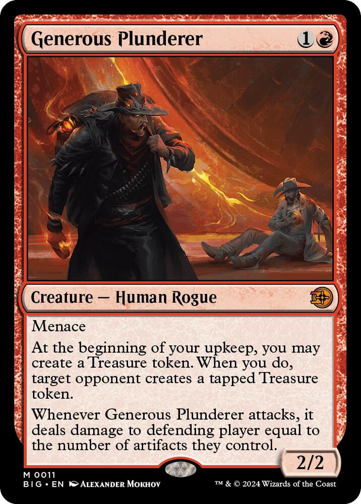 Generous Plunderer (11) [The Big Score]