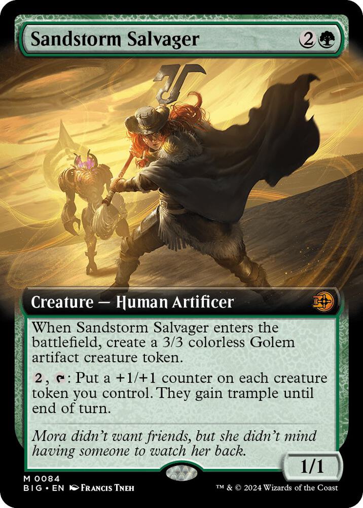 Sandstorm Salvager (Extended Art) (84) [The Big Score]