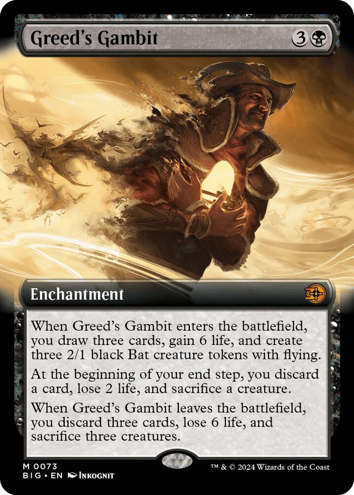 Greed's Gambit (Extended Art) (73) [The Big Score]